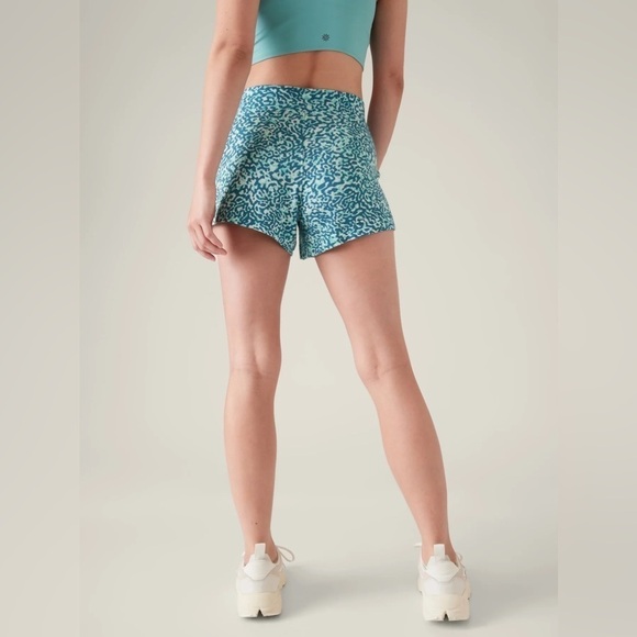 ATHLETA Balance 4 Shortie Clouded Leopard Blue XL - Picture 3 of 11